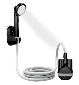 <span class=keywords><strong>Ducha</strong></span> Eléctrica Portátil Recargable con Bomba de <span class=keywords><strong>Ducha</strong></span> para Hotel, Apartamento, Viajes, Campamento al Aire Libre - Product Image 1