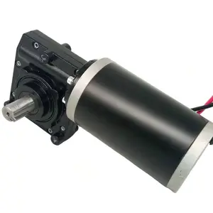 Motor dc da engrenagem da engrenagem 24v 12v 40 rpm 500w 40nm minhoca motor dc