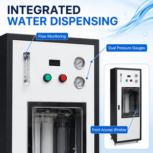 Purificador de Agua por Ósmosis Inversa Comercial y Dispensador de Agua, Máquina de Agua Potable por Ósmosis Inversa para Restaurantes, Hoteles y Escuelas - Product Image 2
