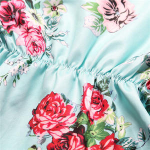 Vêtements pour enfants, combinaisons en coton, combinaisons mignonnes, body bébé, pyjama fleuri pour filles, vente en gros - Product Image 3