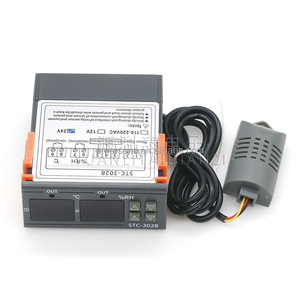 ตัวควบคุมอุณหภูมิและความชื้นแบบดิจิตอล LED พลาสติก Xuner Xuner-02 12V/24V/220V OEM/ODM สำหรับตู้ฟักไข่และโรงเรือนควบคุมอุณหภูมิ รับประกัน 6 เดือน - Product Image 6
