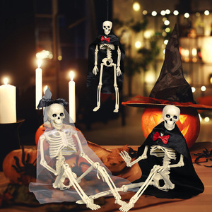 Novedosa Decoración <span class=keywords><strong>de</strong></span> Fiesta <span class=keywords><strong>de</strong></span> Casa Embrujada, Esqueleto Articulado <span class=keywords><strong>de</strong></span> <span class=keywords><strong>Halloween</strong></span> <span class=keywords><strong>de</strong></span> 15.7 Pulgadas, Pareja <span class=keywords><strong>de</strong></span> Esqueletos Realistas <span class=keywords><strong>de</strong></span> <span class=keywords><strong>Novios</strong></span> <span class=keywords><strong>de</strong></span> <span class=keywords><strong>Halloween</strong></span> - Product Image 3