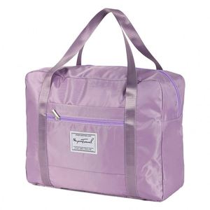 Sac de Rangement Portable pour Vêtements de Voyage, Sac de Transport en Coton Oxford pour Couettes, Sac Fourre-tout Cabine – Offre Spéciale - Product Image 1