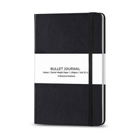 Fabricants de carnets de notes A5 personnalisés avec couverture en cuir, points et balles