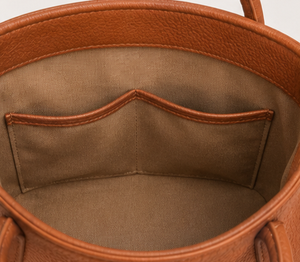 Full Grain Calf Leather Women's Satchel <b>Handbag</b> Classic Elegant Stylish <b>Large</b> Capacity Durable Lightweight - Product Image 5