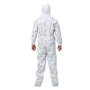 Overoles Desechables para Cuarto Limpio Junlong, Certificación ISO13485, Impermeables, Antiestáticos, <span class=keywords><strong>Película</strong></span> de PE Microporosa No Tejida para - Product Image 3