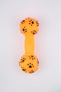 ファクトリーダイレクト、犬のための古典的なダンベルシリーズ噛むおもちゃ、楽しいインタラクティブなきしむおもちゃ、複数の色が利用可能 - Product Image 3