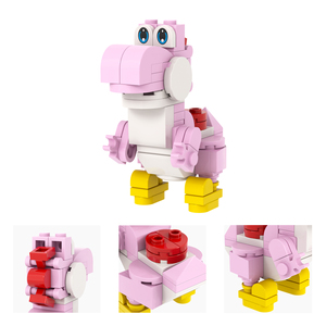 Juego <span class=keywords><strong>de</strong></span> Creatividad MOC, Kits <span class=keywords><strong>de</strong></span> Ladrillos, <span class=keywords><strong>Yoshi</strong></span> <span class=keywords><strong>Mario</strong></span> Luigi's Kart 2005, Ladrillos <span class=keywords><strong>de</strong></span> Construcción DIY, Juguetes <span class=keywords><strong>de</strong></span> Bloques <span class=keywords><strong>de</strong></span> Construcción para Niños MOC1769 - Product Image 6
