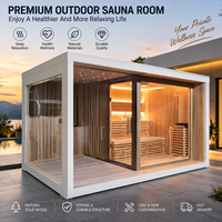 Sauna en bois sur mesure OEM, prend en charge la conception sur mesure pour les soins de santé et la réduction du stress en intérieur