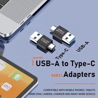 Adaptador de Extensión USB 3.0/3.1 Tipo-C Macho a USB 3.0 A Macho Premium para Teléfono Móvil y Portátil