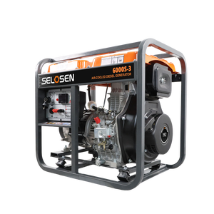 เครื่องกำเนิดไฟฟ้าแบบเปิด 5 กิโลวัตต์ 230 โวลต์ 240 โวลต์ 3 เฟส 5 กิโลโวลต์แอมป์ 5.5 กิโลวัตต์ สำหรับเรือเดินทะเล แบบพกพาขนาดเล็ก 5000 วัตต์ 230 โวลต์/400 โวลต์ - 6000 - Product Image 1