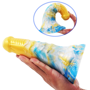 YOCY Silicone Monster Butt Plug <strong>Dildos</strong> Size Big Penis Color Men Sex Toys With Strong Suction Wholesale Price - Product Image 1