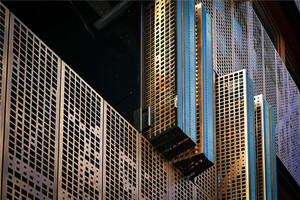 Revêtement de façade moderne personnalisé en alliage d'aluminium perforé, métal, verre, acier, pierre pour murs-rideaux - Product Image 6