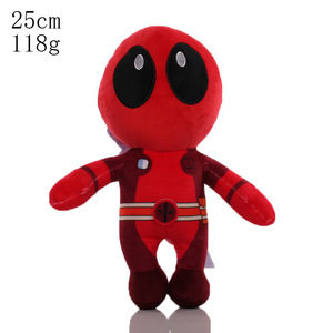 Peluche di Eroi dei Fumetti con Maschera Rossa e Nera da 5,8 Pollici, Divertenti Bambole Imbottite, Portachiavi e Ciondoli per Macchine a Gru, Regali all'Ingrosso - Product Image 6