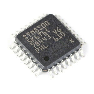 ชิปไมโครคอนโทรลเลอร์ LQFP32 2.95V-5.5V 16 MHz แฟลช32KB 8-bit MCU STM8S STM8S005K6T6C - Product Image 1