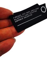 Étiquettes de vêtements, badges, patchs de luxe à coudre, impression de logo en caoutchouc sur étiquettes tissées pour vêtements