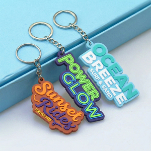 Chaveiros Personalizados para Presentes Empresariais em PVC Macio 2D 3D com Seu Próprio Logo - Product Image 1