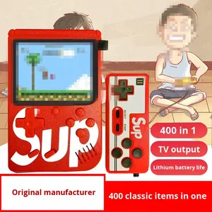 Máy chơi <span class=keywords><strong>game</strong></span> cầm tay Sup Retro hoài cổ kiểu cũ dành cho trẻ em, máy bỏ túi di động với màn hình 480x320, pin 800mAh - Product Image 3