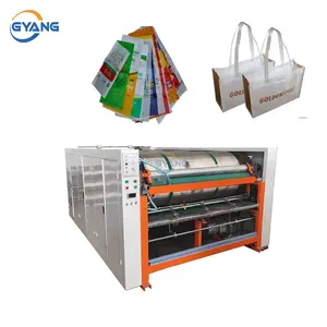 Impresora de bolsas tejidas de polipropileno Máquina de impresión de bolsas de plástico de nailon Impresiones en las bolsas de plástico