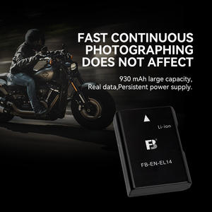 니콘 D5300 <span class=keywords><strong>D3200</strong></span> D5200 D3400 D5600 D3500 D3300 <span class=keywords><strong>D3200</strong></span> D5100 D5100 P7100 SLR 카메라용 FB EN EL14 카메라 배터리 블랙 리튬 이온 스톡 - Product Image 2
