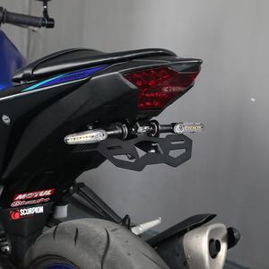 Soporte de placa de matrícula de aluminio, soporte de orden trasero para Yamaha, eliminador de guardabarros R25 R3 MT03 MT25, R25, R03 y MT25, de 2, 2, 2, 1, 2, 2 - Product Image 2