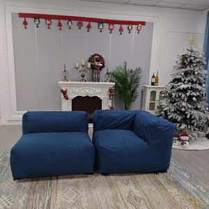 A <b>Single</b> Spot Sale Modern European Customizable Foam Bean Bag <b>Bed</b> Contemporary Indoor Living Room Bean Bag Lounger Beanbag <b>Chair</b> - Product Image 1
