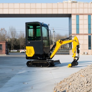 Mini Excavadora Multifuncional con Brazo Giratorio Lateral y Cabina - Product Image 5