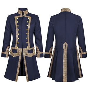 Chaqueta de Esmoquin Victoriana para Caballero, Estilo Colonial Medieval Europeo del Siglo XVIII, Traje de Hombre - Product Image 2