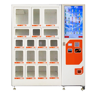 Distributeur automatique intelligent personnalisé Casier machine intelligente jouets distributeur automatique d'aliments emballés avec des casiers de tailles différentes