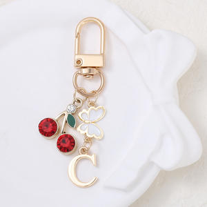 Accessoire <span class=keywords><strong>de</strong></span> sac à main, pendentif pour écouteurs, lettre anglaise, dessin animé, fruit, cerise, mignon, sac transparent, porte-clés <span class=keywords><strong>de</strong></span> voiture - Product Image 4