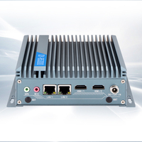 Mini PC Industrial Sin Ventilador J4105/J4125/J6413/N100 con Linux/Windows, Puerto de Red Dual o 4 Puertos de Red