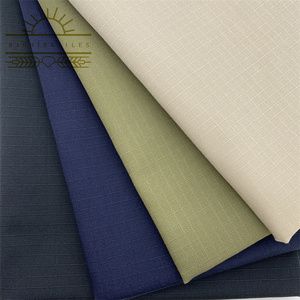 Rigu Textiles Cvc Tc Usine Vente Polycoton Pas Cher Polyester Coton 65/35 <span class=keywords><strong>Greta</strong></span> Rip-stop Tissé Tissu - Product Image 3