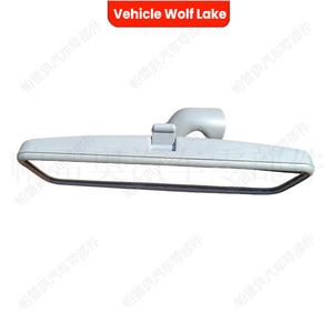 Espejo Interior Gris Wolf Lake para Volkswagen, Seat, Skoda, Golf, Pieza de Repuesto 3B0857511AGHJ 1K0857511BDE - Product Image 1