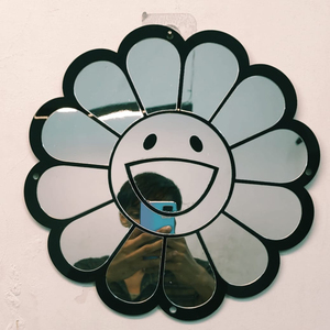 <span class=keywords><strong>Akashi</strong></span> Murakami flor Acrílico decoración espejo Waill pegatina señal personalizada Selfie espejos espejo de pared - Product Image 4