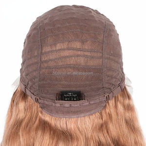 Peluca de Cabello Humano Rubio con Ondas Largas, Cierre de Encaje 4x4, para Mujeres Europeas y Americanas, 14-28 Pulgadas, Venta al por Mayor de Fábrica - Product Image 3