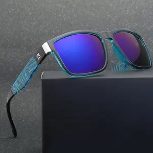 Óculos de sol esportivos para homens e mulheres, óculos de sol da mesma praia, óculos de caixa ao ar livre para equitação, europeu e americano, QS056, novo