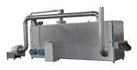 Automatische Frituurmachine voor Maïs Snacks 120-150kg/uur Frituurlijn Chips Continue Frituurmachine