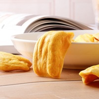 Jual Laris Langsung dari Pabrik, Keripik Buah Nangka Kering Vacuum Fried, Rasa Manis Tekstur Keras, Tanpa GMO Tanpa Pewarna, Kemasan Snack