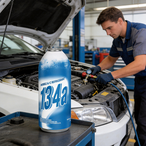 Gas Refrigerante R134a <span class=keywords><strong>Umiko</strong></span> de Alta Pureza (99.9%), 340g (12oz) para Aire Acondicionado de Automóviles - Product Image 1