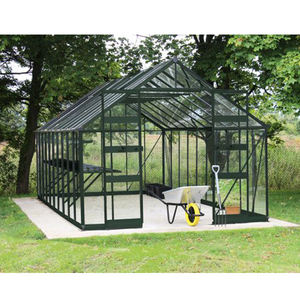 Serre de jardin en verre trempé de style Victorina avec cadre en aluminium, revêtement en poudre écologique, marque <span class=keywords><strong>Vitavia</strong></span> pour cour - Product Image 6