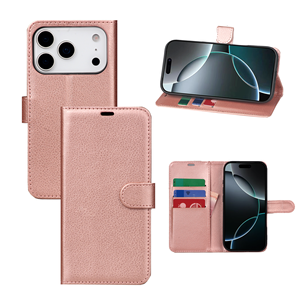 جراب محفظة هاتف محمول من الجلد الصناعي بنمط عصري عالي الجودة لهاتف <span class=keywords><strong>iphone</strong></span> 17 سلسلة مع رصيد - Product Image 4