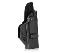 Étui tactique en polymère noir IWB pour G43, accessoire visible et élégant