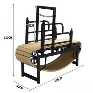 Exercice de tapis roulant étanche pour chien de compagnie pour petit et moyen chien Machine produit d'entraînement et de comportement sans puissance - Product Image 2