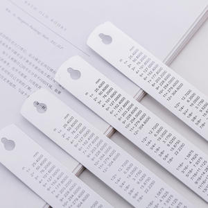 HUA Regla de aluminio recta de 15cm con herramienta de metal de mesa de conversión - Product Image 1