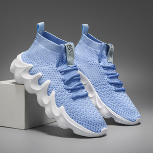 Nuevos <span class=keywords><strong>Zapatos</strong></span> Deportivos Casuales Ligeros <span class=keywords><strong>para</strong></span> <span class=keywords><strong>Hombre</strong></span> Octopus, con Forro <span class=keywords><strong>de</strong></span> Malla, Color Sólido, <span class=keywords><strong>para</strong></span> Correr en Todas las Estaciones - Product Image 3