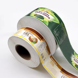 Étiquettes personnalisées pour huile de coco de qualité alimentaire avec informations nutritionnelles pour bocaux en verre, bouteilles en plastique et sachets - Product Image 4