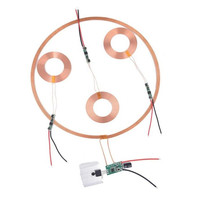 Récepteur de chargement sans fil attaches 5V, pour montre bobine, chargeur sans fil induction, Module de chargement 24v, 10 pièces