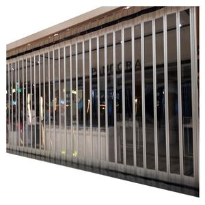 Portes pliantes en polycarbonate transparent design moderne <span class=keywords><strong>Porte</strong></span> <span class=keywords><strong>coulissante</strong></span> pliante en aluminium PC pour <span class=keywords><strong>magasin</strong></span> commercial <span class=keywords><strong>Prix</strong></span> d'usine fini - Product Image 1