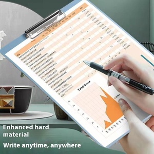 Morandi màu A4 bảng da dày sinh viên viết và vẽ pad với tập tin nẹp cho văn phòng sử dụng - Product Image 3