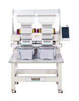 FEIYA 1202 nouvelle Machine à broder informatisée à double tête 12 aiguilles de haute précision pour usage domestique ceinture grande broderie vêtements